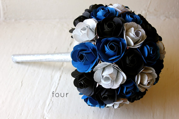8 mẫu hoa giấy sắc màu cho cô dâu - anh 4