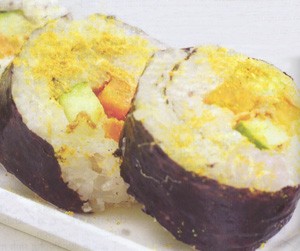 Sushi chà bông cá