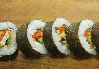 Sushi chay lạ miệng cho ngày đầu tháng